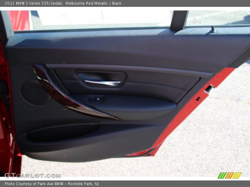Melbourne Red Metallic / Black 2013 BMW 3 Series 335i Sedan