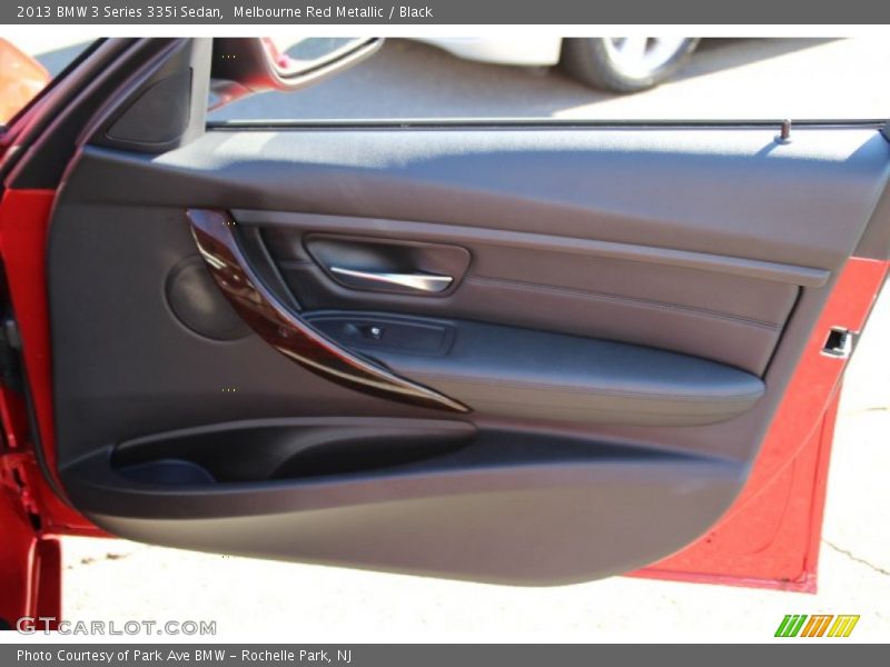 Melbourne Red Metallic / Black 2013 BMW 3 Series 335i Sedan