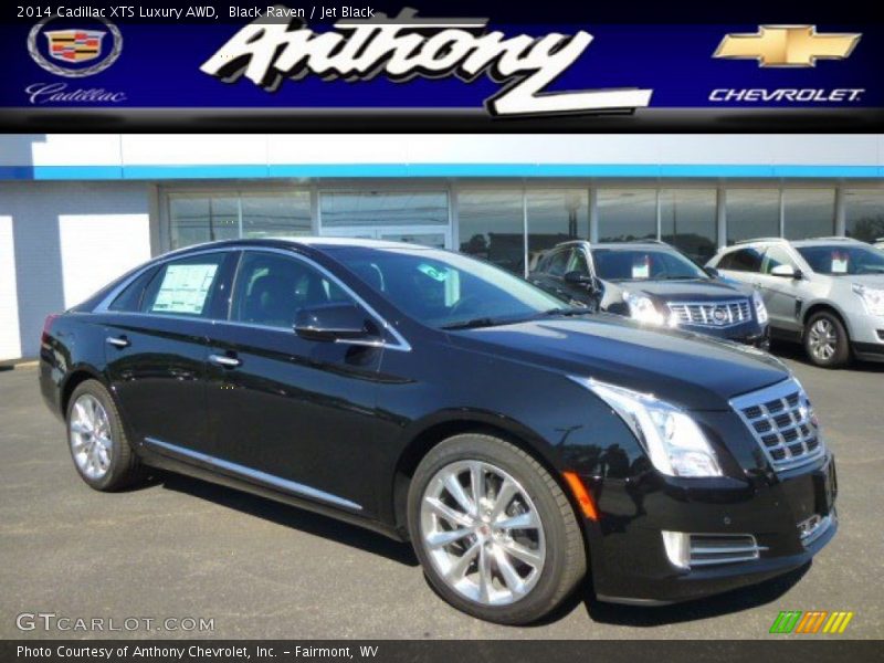 Black Raven / Jet Black 2014 Cadillac XTS Luxury AWD