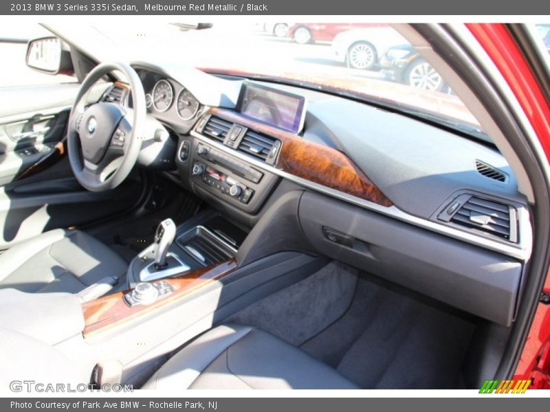 Melbourne Red Metallic / Black 2013 BMW 3 Series 335i Sedan
