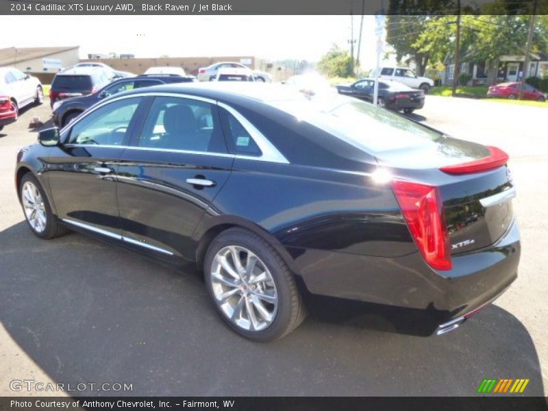 Black Raven / Jet Black 2014 Cadillac XTS Luxury AWD