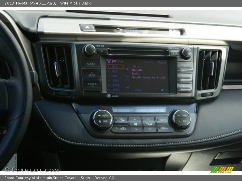 Pyrite Mica / Black 2013 Toyota RAV4 XLE AWD