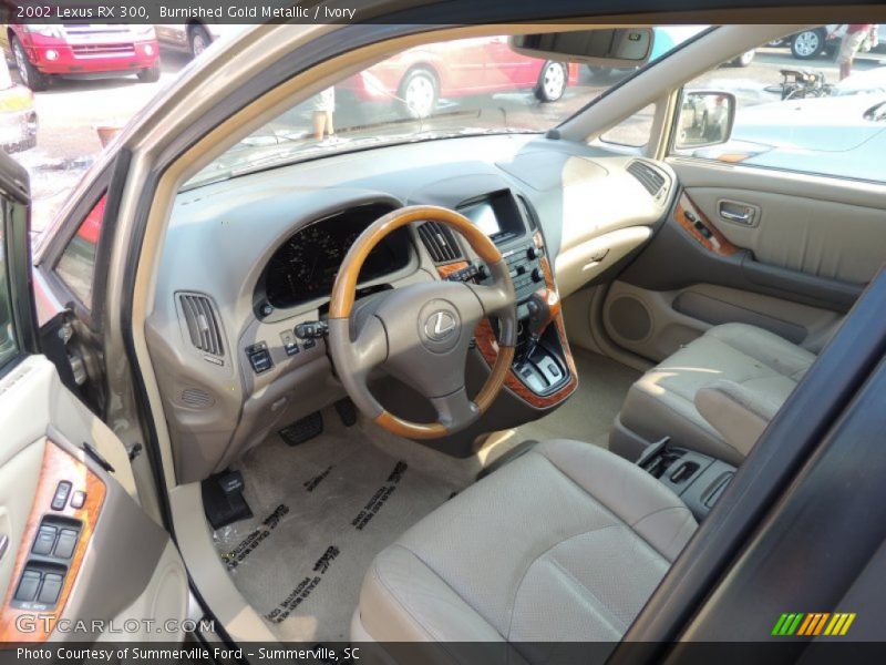 Burnished Gold Metallic / Ivory 2002 Lexus RX 300