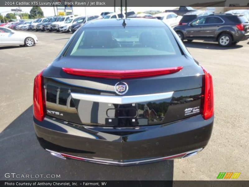 Black Raven / Jet Black 2014 Cadillac XTS Luxury AWD