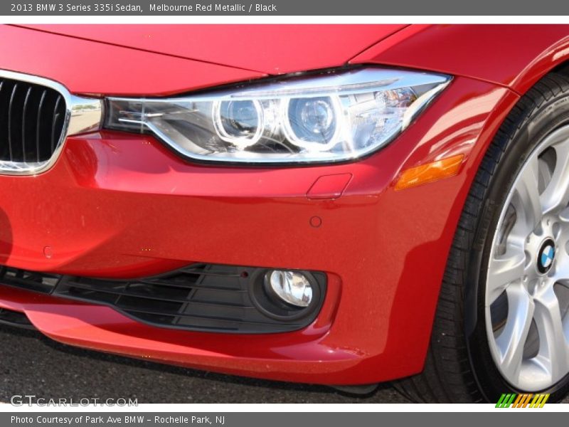 Melbourne Red Metallic / Black 2013 BMW 3 Series 335i Sedan