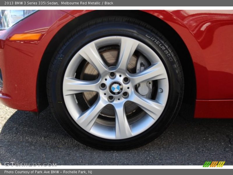 Melbourne Red Metallic / Black 2013 BMW 3 Series 335i Sedan