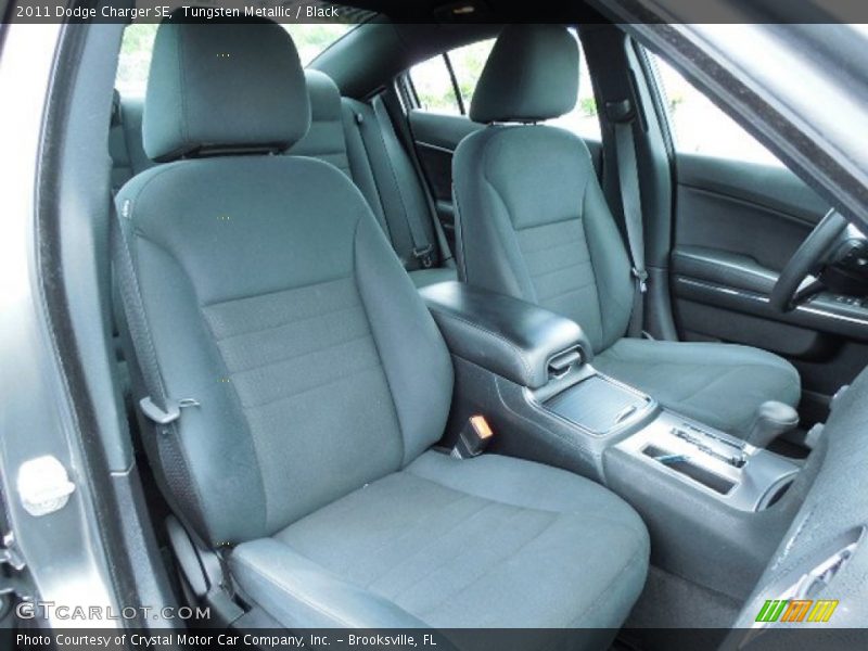Tungsten Metallic / Black 2011 Dodge Charger SE