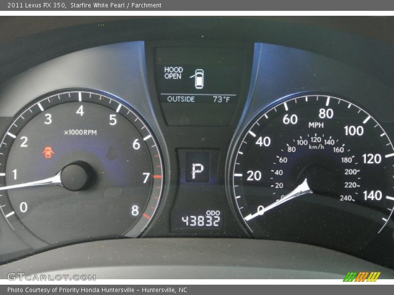 Starfire White Pearl / Parchment 2011 Lexus RX 350