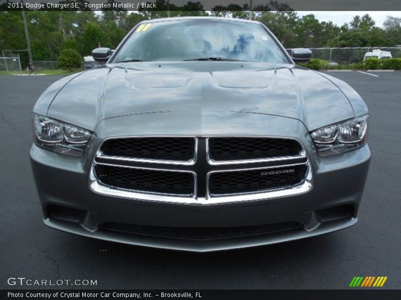 Tungsten Metallic / Black 2011 Dodge Charger SE
