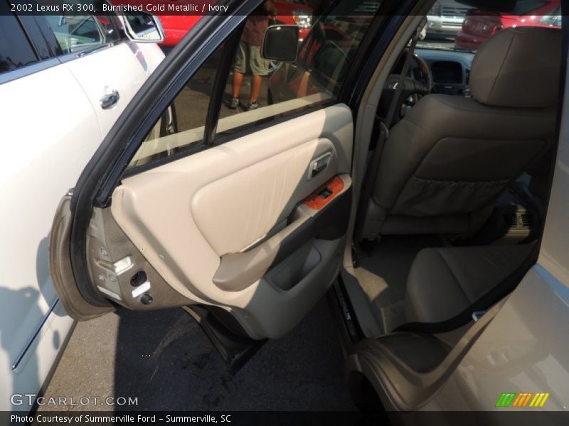 Burnished Gold Metallic / Ivory 2002 Lexus RX 300