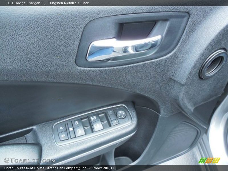 Tungsten Metallic / Black 2011 Dodge Charger SE