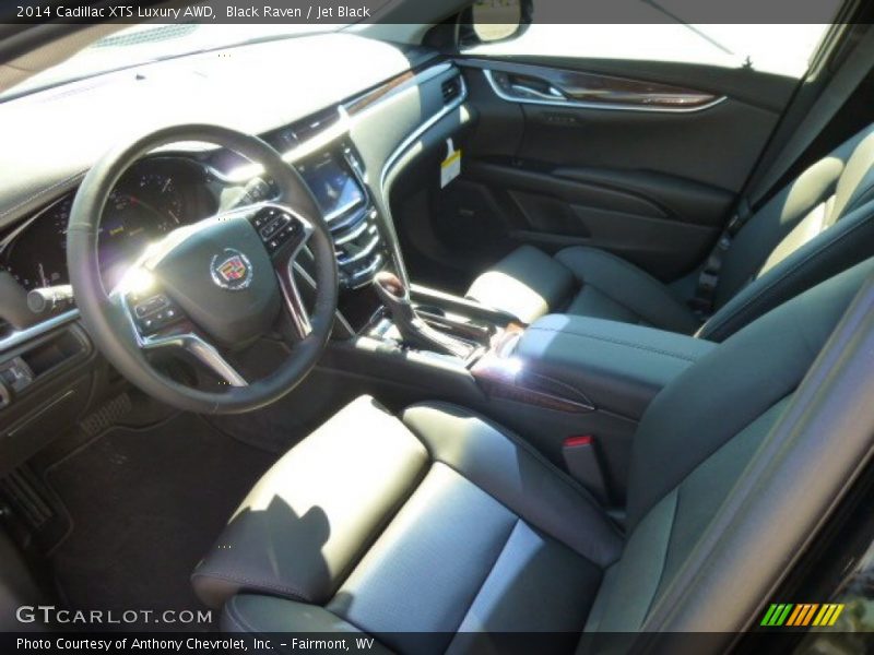 Jet Black Interior - 2014 XTS Luxury AWD 