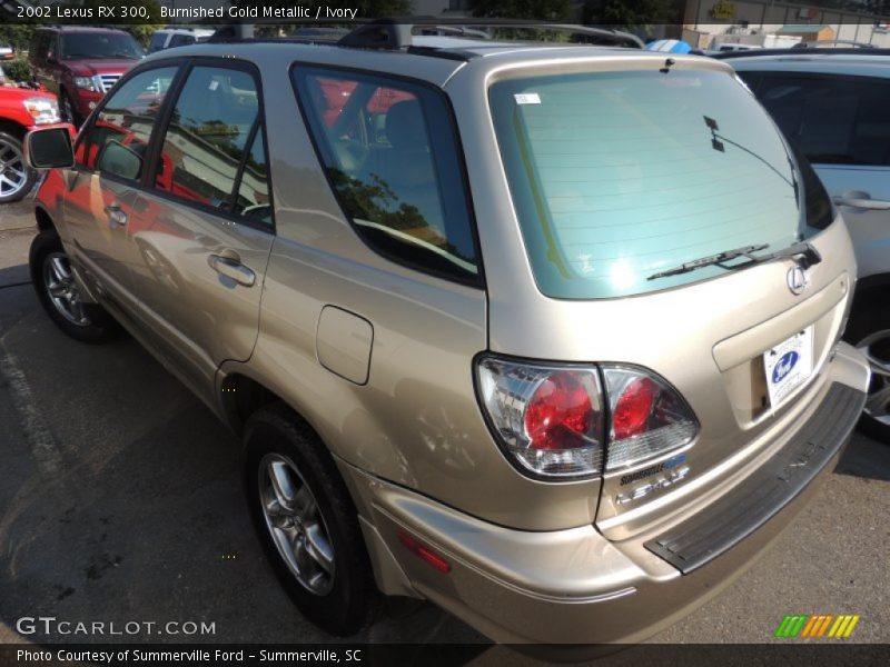 Burnished Gold Metallic / Ivory 2002 Lexus RX 300