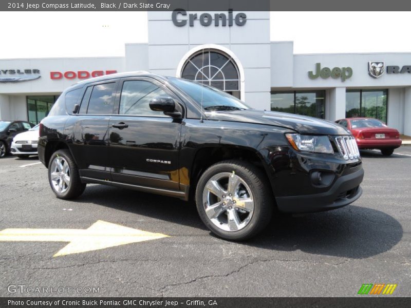 Black / Dark Slate Gray 2014 Jeep Compass Latitude