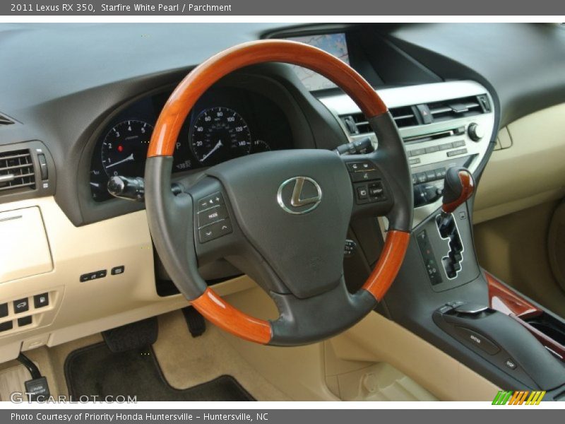Starfire White Pearl / Parchment 2011 Lexus RX 350