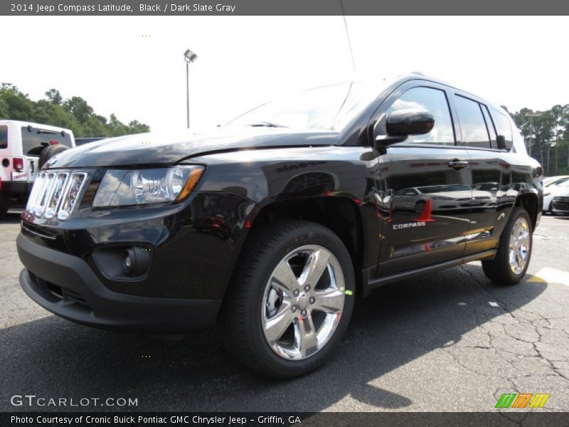 Black / Dark Slate Gray 2014 Jeep Compass Latitude