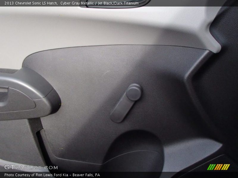 Cyber Gray Metallic / Jet Black/Dark Titanium 2013 Chevrolet Sonic LS Hatch