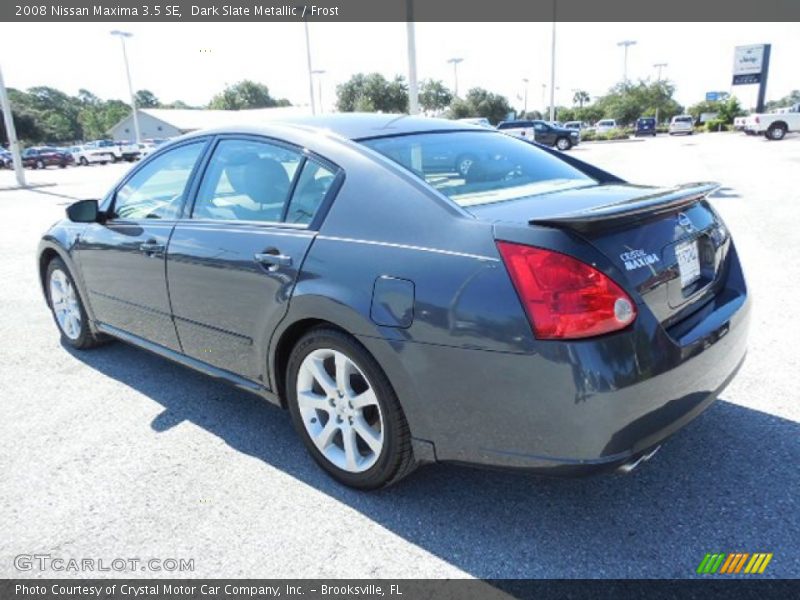 Dark Slate Metallic / Frost 2008 Nissan Maxima 3.5 SE
