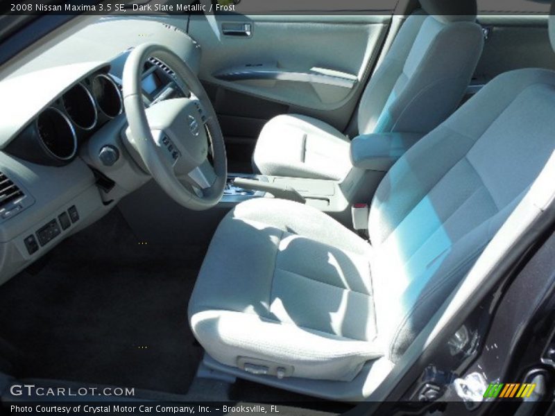 Dark Slate Metallic / Frost 2008 Nissan Maxima 3.5 SE