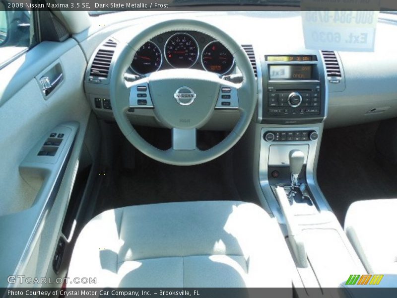 Dark Slate Metallic / Frost 2008 Nissan Maxima 3.5 SE