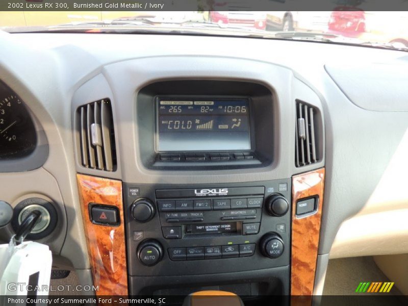 Burnished Gold Metallic / Ivory 2002 Lexus RX 300