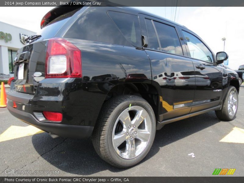 Black / Dark Slate Gray 2014 Jeep Compass Latitude