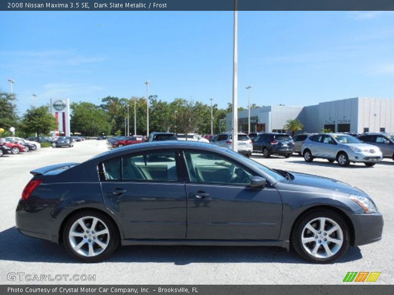 Dark Slate Metallic / Frost 2008 Nissan Maxima 3.5 SE