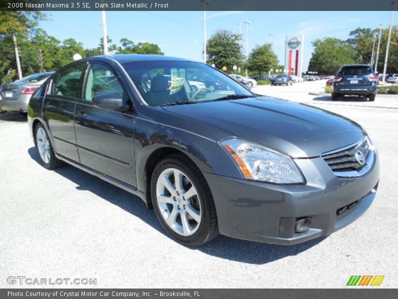 Dark Slate Metallic / Frost 2008 Nissan Maxima 3.5 SE