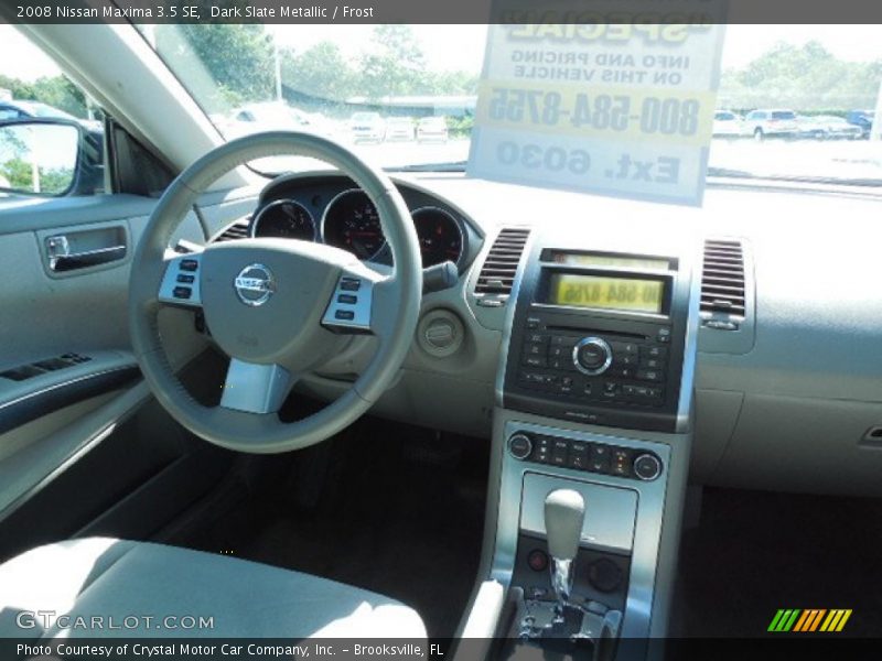 Dark Slate Metallic / Frost 2008 Nissan Maxima 3.5 SE