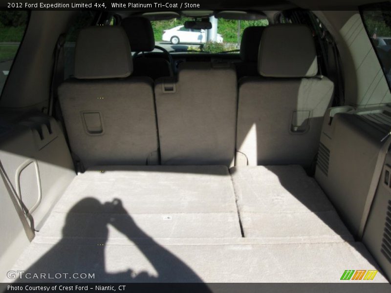 White Platinum Tri-Coat / Stone 2012 Ford Expedition Limited 4x4