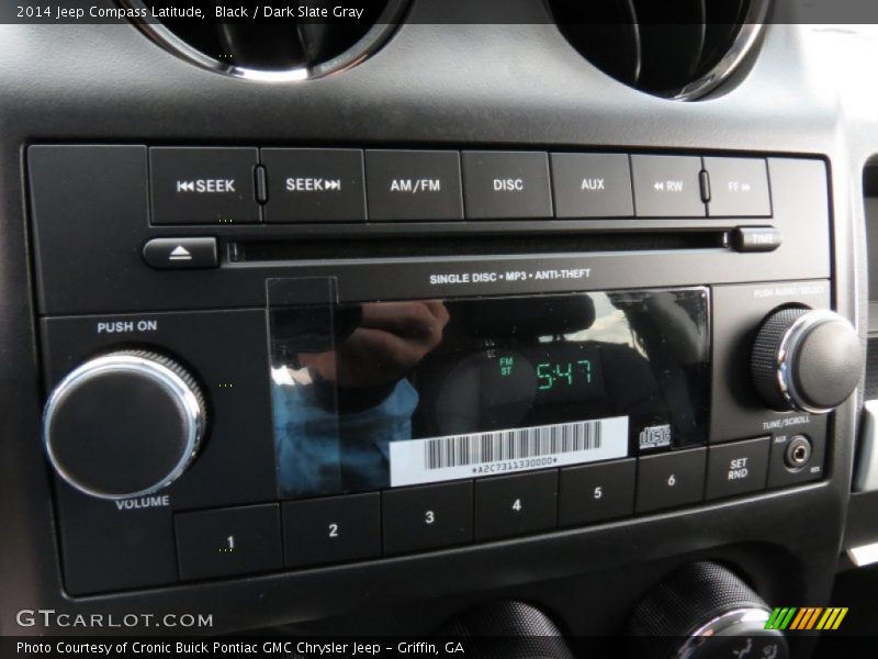 Black / Dark Slate Gray 2014 Jeep Compass Latitude