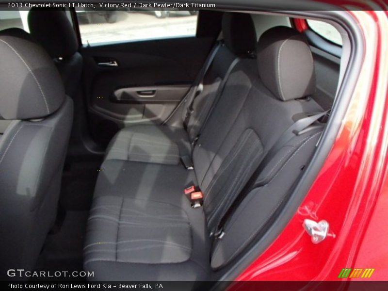 Victory Red / Dark Pewter/Dark Titanium 2013 Chevrolet Sonic LT Hatch