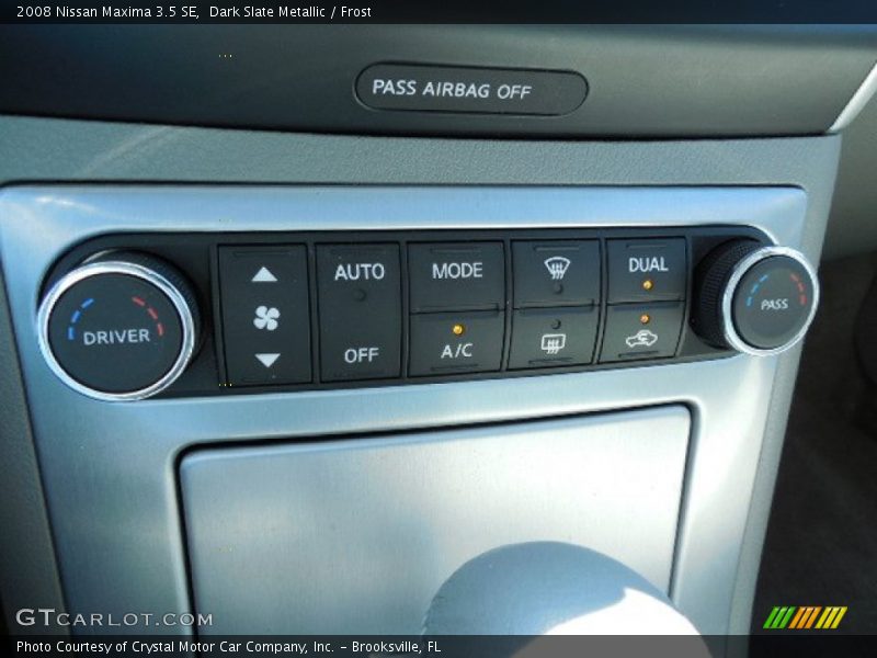 Dark Slate Metallic / Frost 2008 Nissan Maxima 3.5 SE