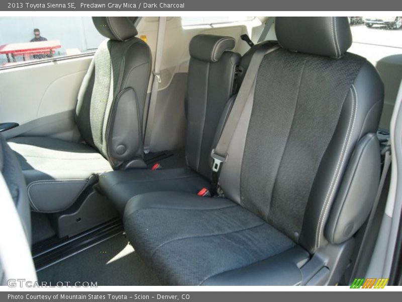 Predawn Gray Mica / Dark Charcoal 2013 Toyota Sienna SE