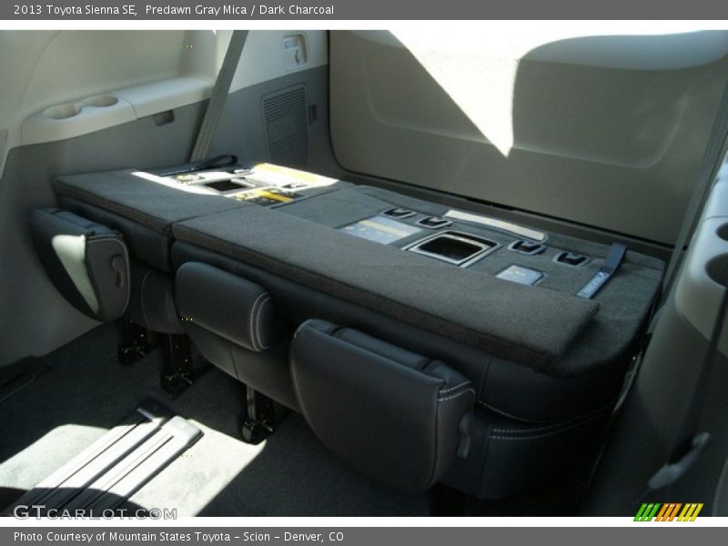 Predawn Gray Mica / Dark Charcoal 2013 Toyota Sienna SE