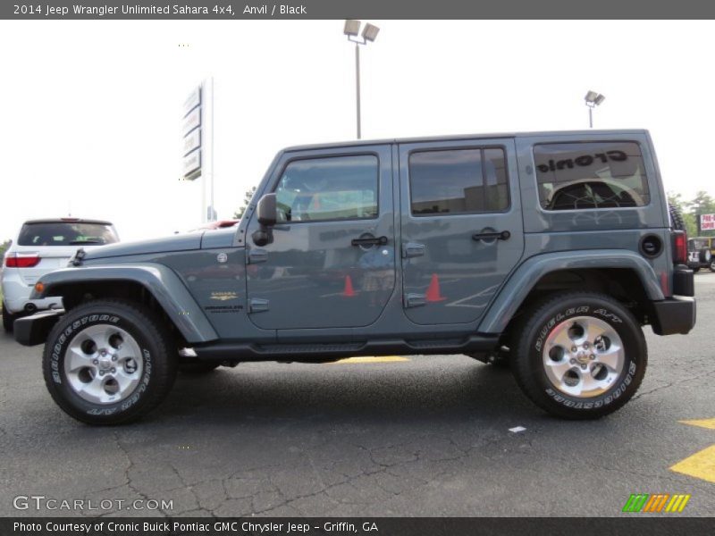  2014 Wrangler Unlimited Sahara 4x4 Anvil