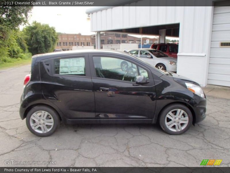 Black Granite / Silver/Silver 2013 Chevrolet Spark LS