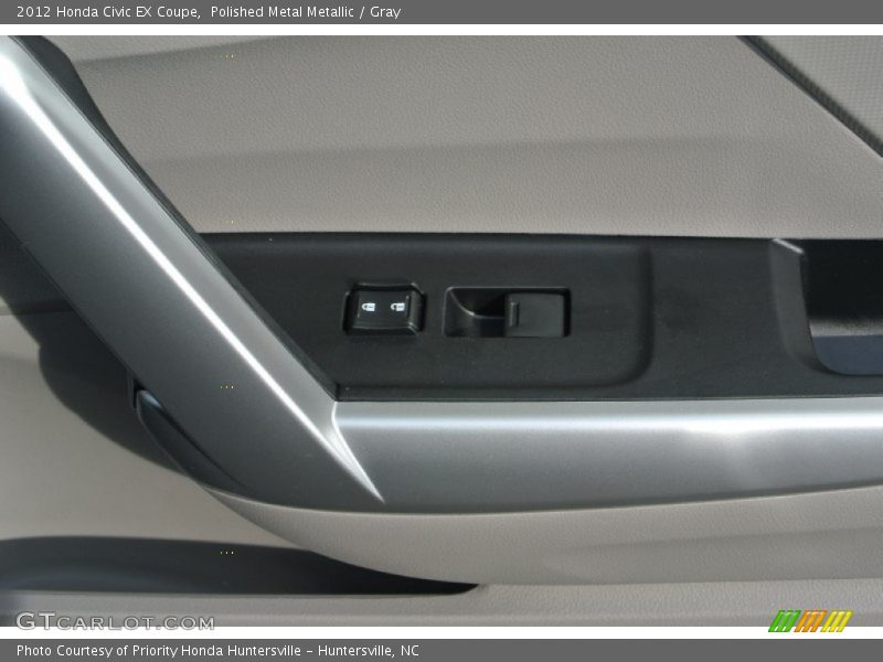 Polished Metal Metallic / Gray 2012 Honda Civic EX Coupe