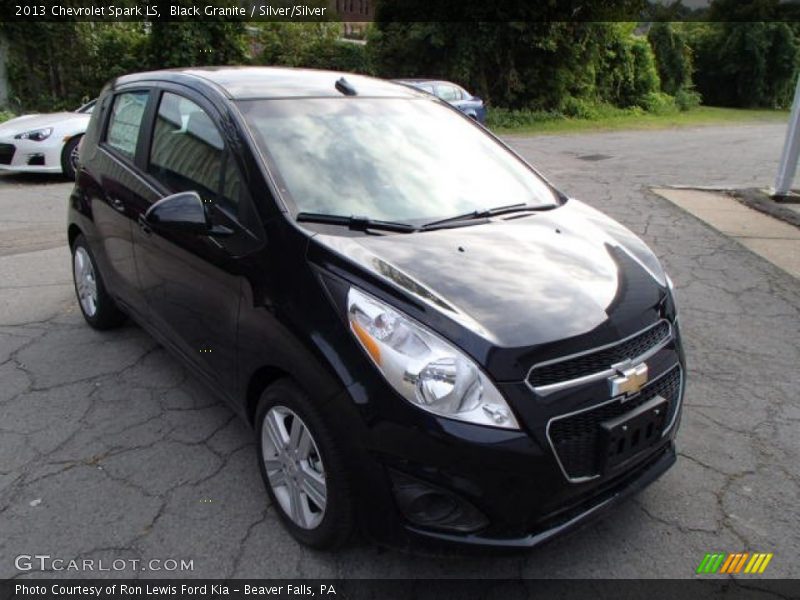 Black Granite / Silver/Silver 2013 Chevrolet Spark LS