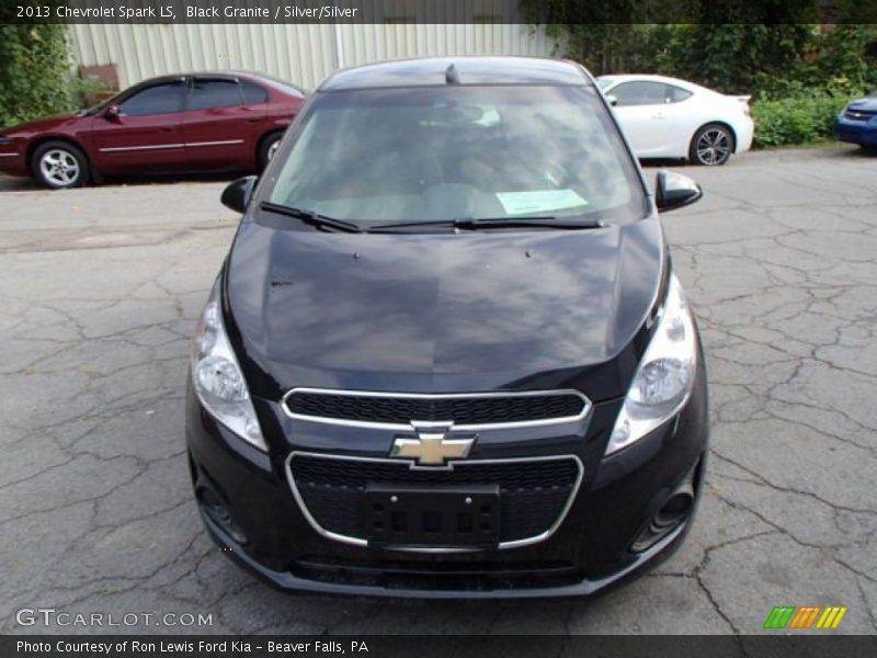 Black Granite / Silver/Silver 2013 Chevrolet Spark LS