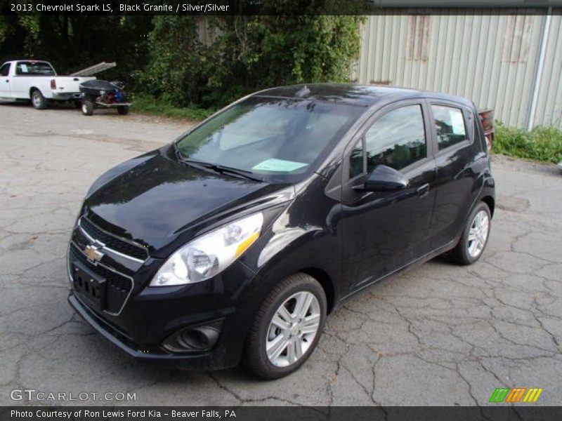 Black Granite / Silver/Silver 2013 Chevrolet Spark LS