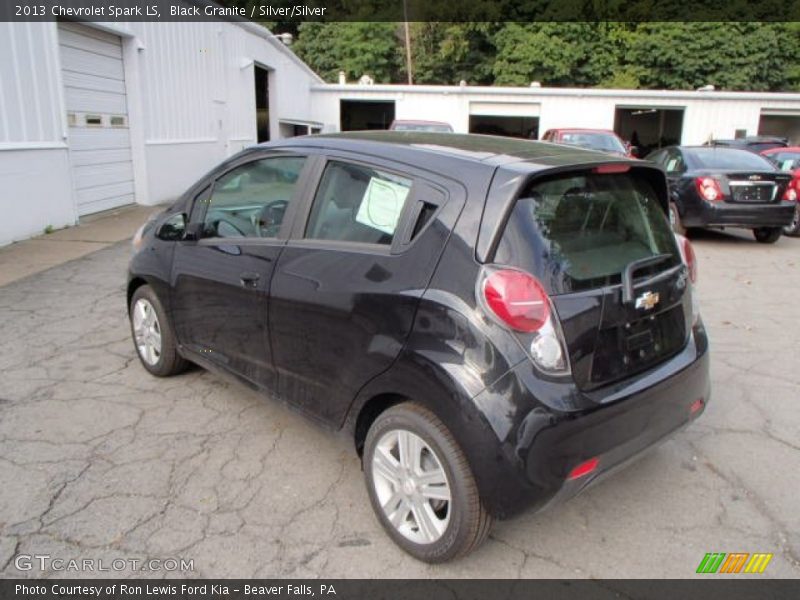 Black Granite / Silver/Silver 2013 Chevrolet Spark LS
