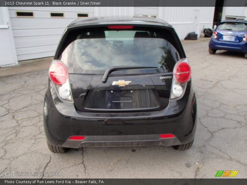 Black Granite / Silver/Silver 2013 Chevrolet Spark LS