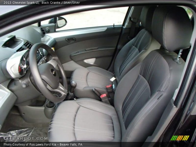 Black Granite / Silver/Silver 2013 Chevrolet Spark LS