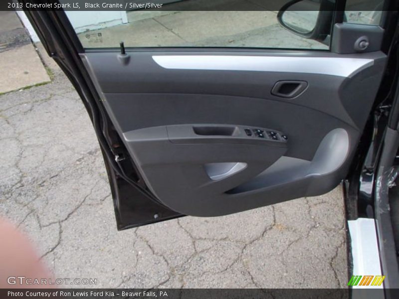 Black Granite / Silver/Silver 2013 Chevrolet Spark LS