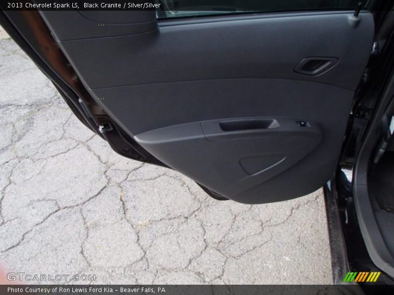 Black Granite / Silver/Silver 2013 Chevrolet Spark LS