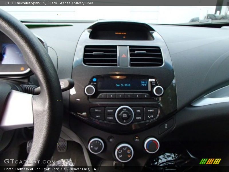 Black Granite / Silver/Silver 2013 Chevrolet Spark LS