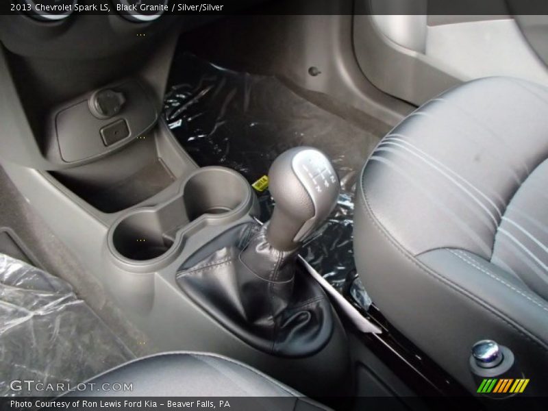 Black Granite / Silver/Silver 2013 Chevrolet Spark LS