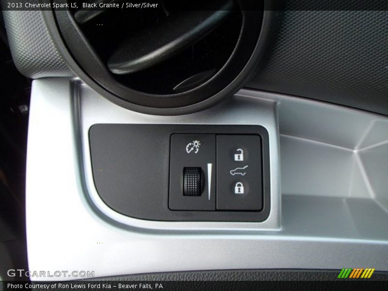 Black Granite / Silver/Silver 2013 Chevrolet Spark LS