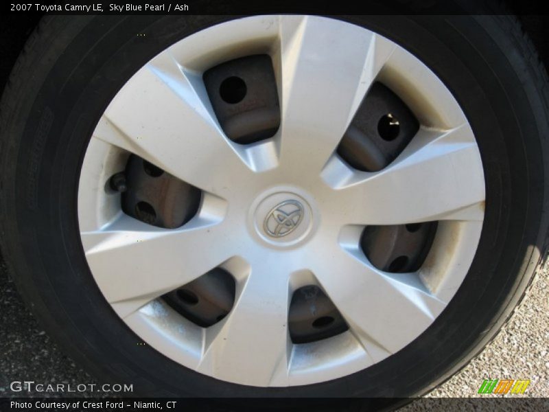 Sky Blue Pearl / Ash 2007 Toyota Camry LE